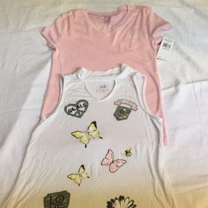 Two short sleeves T Shirt.